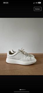 Witte leren Hugo Boss sneakers maat 40, Wit, Ophalen of Verzenden, Hugo Boss, Sneakers of Gympen