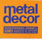 So295 sticker metaalcompagnie brabant eindhoven, Ophalen of Verzenden, Zo goed als nieuw, Overige typen