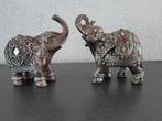 2 sier olifanten 15 cm samen €10.00, Ophalen, Zo goed als nieuw, Dier