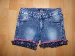Leuke korte spijkerbroek van Europe Kids, maat 152 ZGAN!, Broek, Europe Kids, Meisje, Ophalen of Verzenden