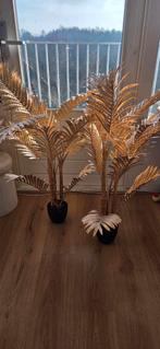 2x grote nep plant goud, Ophalen, Zo goed als nieuw, Binnen