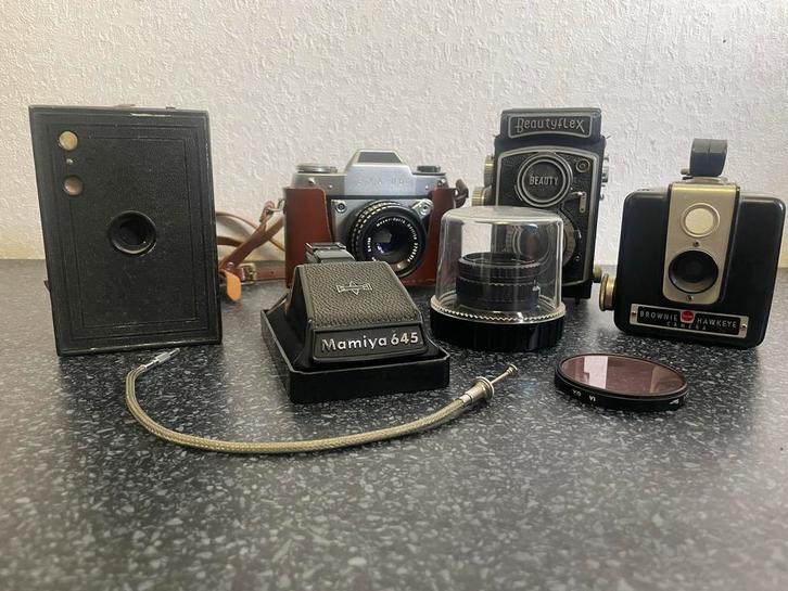 Vintage Fotografie Apparatuur Verzameling, Antiek en Kunst, Antiek | Overige Antiek, Ophalen