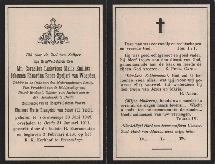 Rechtbank Breda, Verzamelen, Bidprentjes en Rouwkaarten, Bidprentje, Ophalen of Verzenden