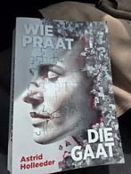 Wie praat die gaat zo goed als nieuw, Boeken, Biografieën, Ophalen of Verzenden, Zo goed als nieuw
