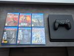 Sony PlayStation 4 Slim 1 terabyte, 1 controller en 6 games, Spelcomputers en Games, Spelcomputers | Sony PlayStation 4, Met games