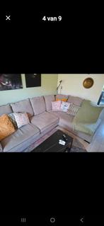 Mooie Hoekbank - Stof, Huis en Inrichting, 250 tot 300 cm, Hoekbank, 75 tot 100 cm, Ophalen of Verzenden