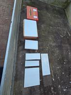 Witte wandtegels 28 x 24.5 cm, Doe-het-zelf en Verbouw, Glas en Ramen, Ophalen, Minder dan 80 cm, Glasplaat