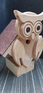 Eiken vogelhuis/nestkast  UIL, Ophalen of Verzenden, Nieuw