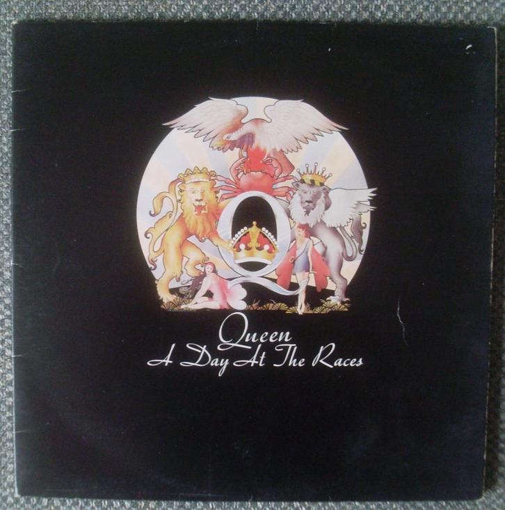 Queen - A Day At The Races (LP), Cd's en Dvd's, Vinyl | Rock, Gebruikt, Poprock, 12 inch, Ophalen of Verzenden
