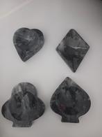 Set speelkaarten marmer asbakken - Nieuw, Ophalen, Nieuw, Asbak