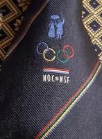 RVS Verzekeringen stropdas 100% zijde NOC-NSF Olympische, Verzamelen, Ophalen of Verzenden, Nieuw, Gebruiksvoorwerp