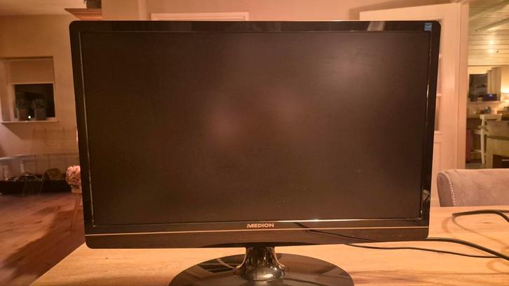 Medion 21.5 inch monitor - Prachtig beeld!, Computers en Software, Monitoren, Gebruikt, 60 Hz of minder, DVI, VGA, LED, Full HD
