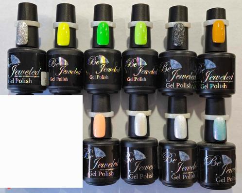 10 flesjes URBAN NAILS BE JEWELED gel polish 15ml, Sieraden, Tassen en Uiterlijk, Uiterlijk | Cosmetica en Make-up, Zo goed als nieuw