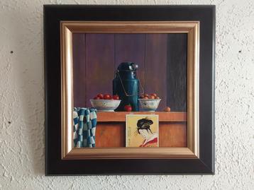 Schilderij H.P Steegman 35x35cm beschikbaar voor biedingen