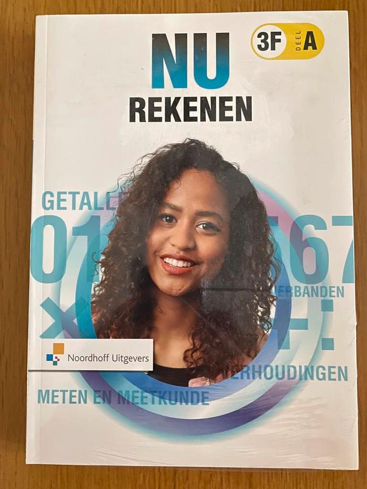 Nu rekenen- 3F niveau (2e editie), Boeken, Studieboeken en Cursussen, Zo goed als nieuw, MBO, Beta, Ophalen of Verzenden