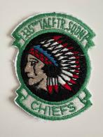 USAF 335th Tactical Fighter Squadron patch, Verzamelen, Ophalen of Verzenden, Luchtmacht, Amerika, Embleem of Badge