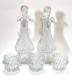 Antiek glaswerk, flessen en potjes., Ophalen of Verzenden