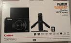 Canon PowerShot G7 X Mark III _G7X Mark iii zwart, Audio, Tv en Foto, Fotocamera's Digitaal, Ophalen of Verzenden, Nieuw, Canon