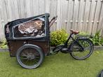 Elektrisch Bakfietsen met deksel en sloten, Fietsen en Brommers, Fietsen | Bakfietsen, 4 kinderen of meer, Elektrisch, Zo goed als nieuw