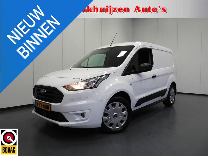 Ford Transit Connect 1.0 Ecoboost L1 Trend 3-Zits AIRCO/BLUE, Auto's, Bestelauto's, Bedrijf, Te koop, ABS, Airconditioning, Alarm