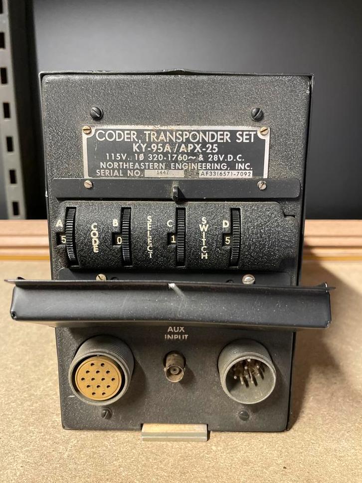 Coder Transponder Set KY-95A/APX-25, Telecommunicatie, Zenders en Ontvangers, Gebruikt, Ophalen of Verzenden