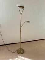Staande lamp met leeslampje, Huis en Inrichting, Lampen | Vloerlampen, Gebruikt, Ophalen
