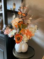 Echt een plaatje Zijden bloemen in Tulpen vaas Luxe, Ophalen of Verzenden, Nieuw