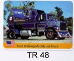 Tr48 autokaart truck ford walzing matilda jet Tr48 autokaart, Ophalen of Verzenden, Zo goed als nieuw, Auto's