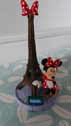 Minnie Mouse Eiffeltoren Beeldje Disneyland Parijs, Ophalen of Verzenden, Mickey Mouse, Zo goed als nieuw, Beeldje of Figuurtje