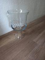 riverara maison glazen vaas., Huis en Inrichting, Woonaccessoires | Vazen, Minder dan 50 cm, Glas, Zo goed als nieuw, Ophalen