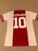 Litmanen Ajax retro voetbalshirt maat S, Sport en Fitness, Voetbal, Ophalen of Verzenden, Zo goed als nieuw, Shirt
