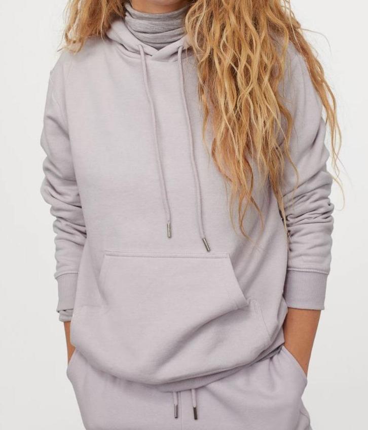 H&M dames sweater trui hoodie lichtpaars lilac maat XS, Kleding | Dames, Truien en Vesten, Nieuw, Maat 34 (XS) of kleiner, Paars