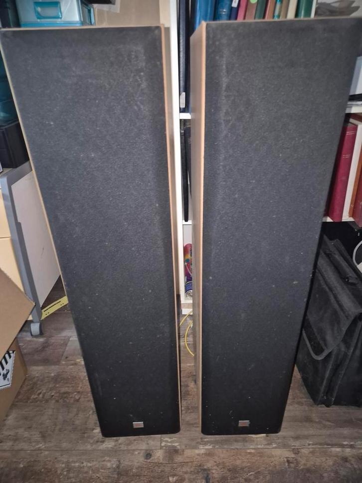 JBL E80 Speakers - Topkwaliteit Geluid!, Audio, Tv en Foto, Luidsprekers, Gebruikt, Front, Rear of Stereo speakers, 120 watt of meer