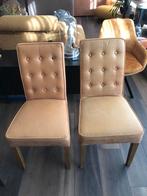 Riviera Maison Eetkamerstoelen Cognac Leer, Ophalen, Gebruikt, Twee, Bruin