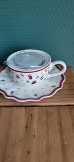 Villeroy & Boch Christmas Toy's Delight Kop en Schotel, Ophalen of Verzenden, Nieuw, Overige materialen, Minder dan 25 cm