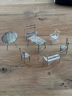 Lot zilveren 835 meubels, Ophalen of Verzenden, Zilver