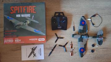 Modster MDX Spitfire compleet ready to fly 2.4Ghz met gyro  beschikbaar voor biedingen