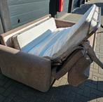 Recor Slaapbank Beige - Gratis Bezorging - Topstaat, Ophalen of Verzenden, Zo goed als nieuw, Tweepersoons, Beige