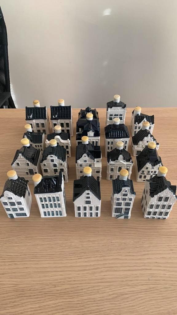 KLM huisjes ** hoge nummers **, Verzamelen, KLM Huisjes, Zo goed als nieuw, 81 t/m 91, Gevuld, Ophalen of Verzenden