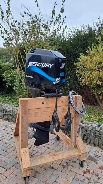 125 pk Mercury,RVS prop,tellers, afstandsbediening compleet beschikbaar voor biedingen