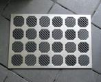 Design rvs deurmat - afm. 60 x 40 cm, Ophalen, Gebruikt, Overige materialen, Binnen