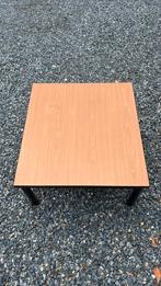 Salontafel met ijzeren onderstel, Ophalen, 100 tot 150 cm, 50 tot 100 cm, Zo goed als nieuw