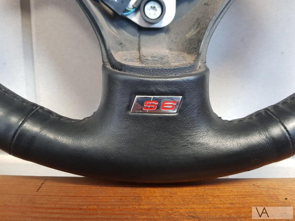 Audi A6 s6 rs6 1996 - 2004 lederen stuur knoppen flippers, Ophalen of Verzenden, Gebruikt, Audi
