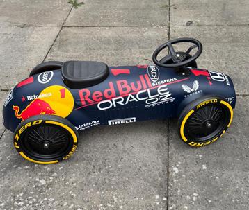 In prijs verlaagd!!! Stoere metalen red bull loopauto beschikbaar voor biedingen