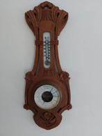Oude barometer/ thermometer., Audio, Tv en Foto, Weerstations en Barometers, Ophalen of Verzenden, Gebruikt