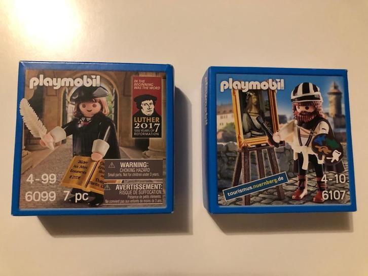 Playmobil 6099 6107 Neurenberg collectors items bieden, Kinderen en Baby's, Speelgoed | Playmobil, Nieuw, Complete set, Verzenden