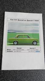 Fiat 124 Special T 1600 oldtimerauto 1992 folder, Gelezen, Overige merken, Verzenden