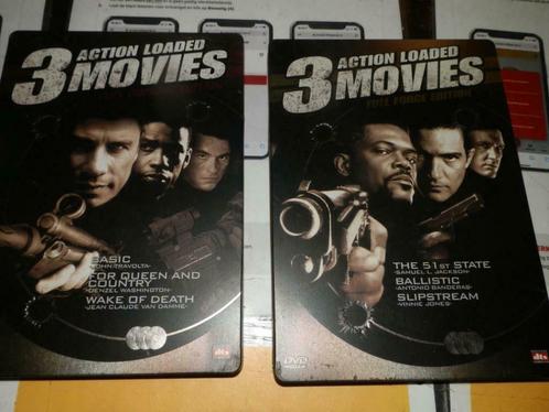 DVD box 6 dvd Action loaded movies Full combat en full force, Cd's en Dvd's, Dvd's | Actie, Zo goed als nieuw, Actie, Boxset, Vanaf 12 jaar