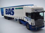 Tekno - Scania 124 miniatuur '' Bas Transport Etten Leur '', Ophalen of Verzenden, Zo goed als nieuw, Bus of Vrachtwagen, Tekno