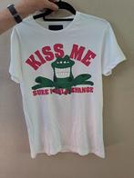 SHIRT MET AFBEELDING KIKKER. NIEUW. MAAT M. JACK EN JONES., Maat 48/50 (M), Wit, Nieuw, Ophalen of Verzenden